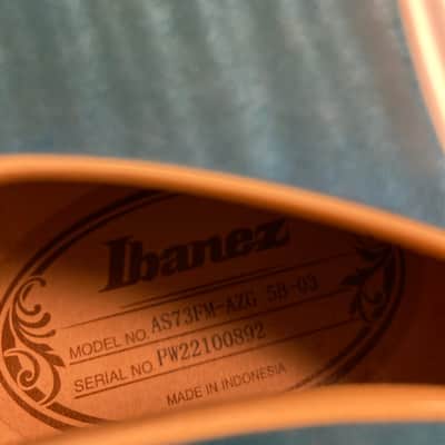 Ibanez AS73FM image 9