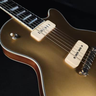 Eastman SB54/TV Limited Single Cut Gold Top With Lollars, Hard Case image 12