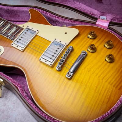 GIBSON USA Custom Shop 60th Diamond Anniversary '59 Les Paul Standard Reissue "Iced Tea Fade VOS" (2018) image 2