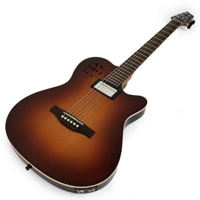 GODIN - 030286 A 6 Ultra 6 corde Elettro-Acustica Cognac Burst HG image 5
