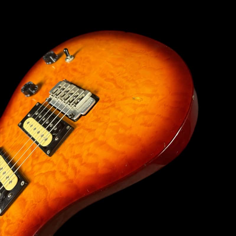 Tokai LG50Q Electric Guitar in Quilted Sunburst | Reverb