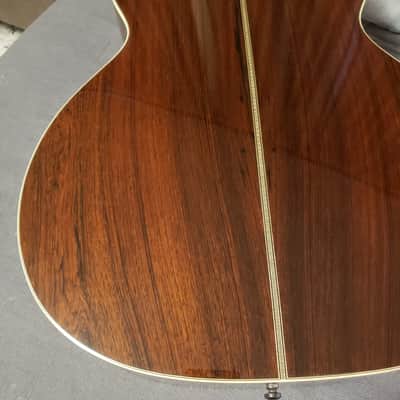 Santa Cruz Guitar Co. | OM Custom | Brazilian Rosewood & Tunnel 13 Redwood | Serial No. 4741 | Nitrocellulose image 13