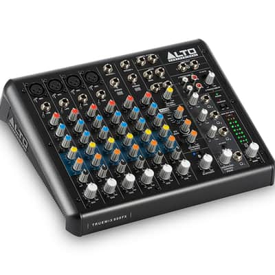 Alto Professional TrueMix 800 FX - 8-CHANNEL COMPACT MIXER WITH USB, BLUETOOTH, AND ALESIS MULTI-FX image 2