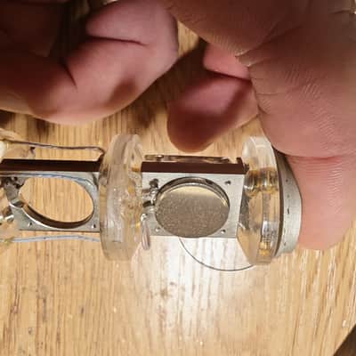 Neumann SM2 headbasket + original nickel capsule (km54,km56,SM2 etc.) image 7