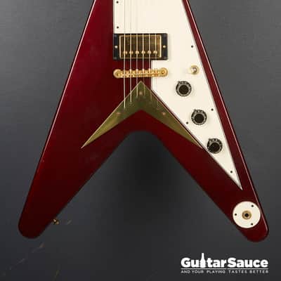 Gibson Flying V Custom Shop 2009 - Burgundy Metallic (Cod.1796UG) image 2