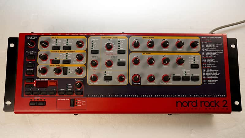 Nord Rack 2 16-Voice Rackmount Virtual Analog Synthesizer