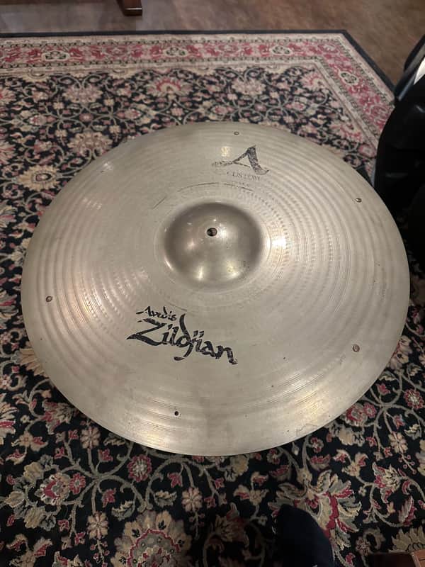 Zildjian A Custom 20' Factory Sizzle Ride - Natural