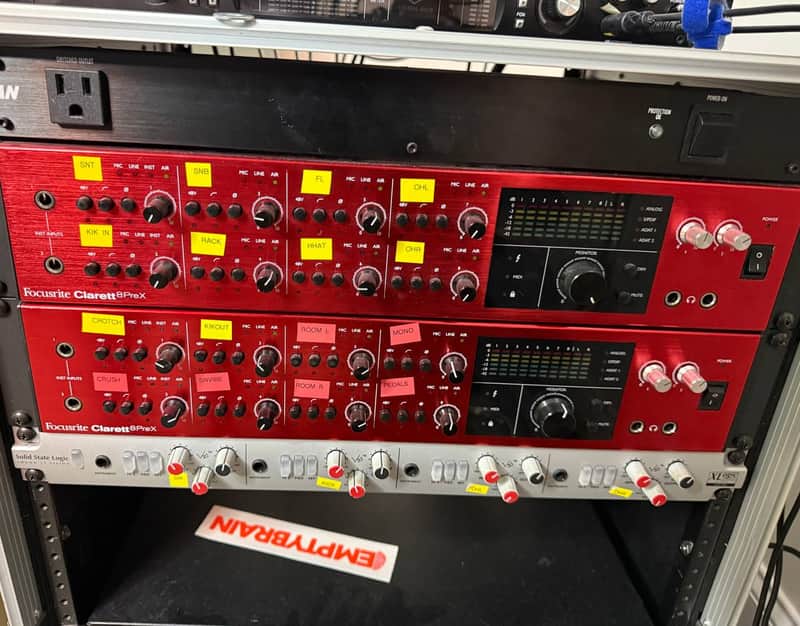 Focusrite Clarett 8Pre X Thunderbolt Audio Interface | Reverb