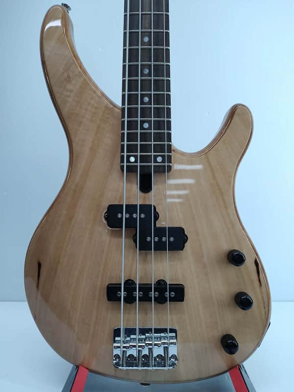 Yamaha TRBX174EW Mango Wood 4-String Bass 2010s - Natural image 1