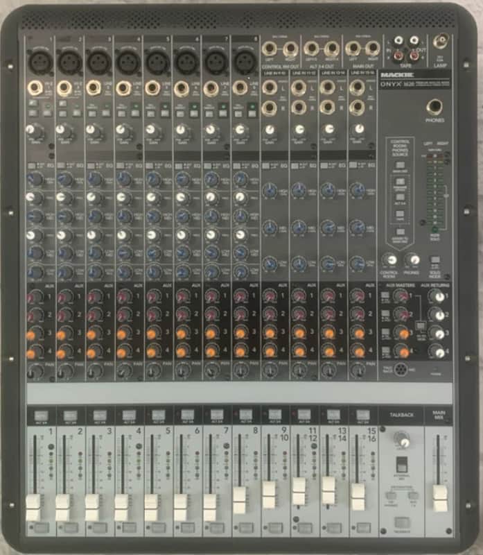 Mackie Onyx 1620i 16-Channel Firewire Mixer | Reverb