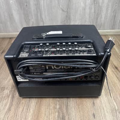 Roland AC-60 Acoustic Chorus 2-Channel 60-Watt 2x6.5" Acoustic Guitar Combo 2003 - Present - Black image 2