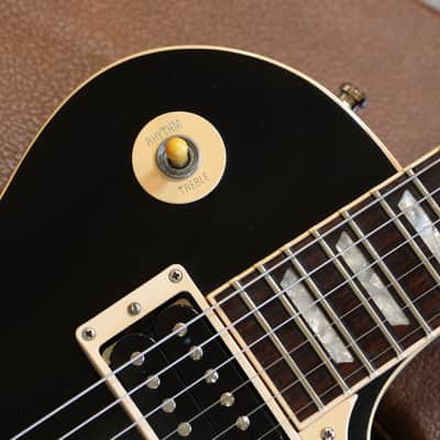 1995 Gibson Les Paul Standard Electric Guitar Black Ebony + OHSC image 3