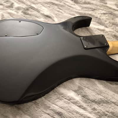 1990 Ibanez Roadbass RD707-BK w/ EMG Pickups - MIJ - Fujigen - Black - Active - 4-String Bass image 12