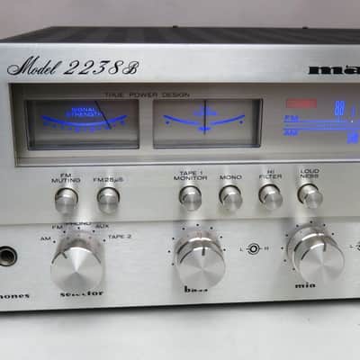 MARANTZ 2238B STEREO RECEIVER FULLY RECAPPED PRO SERVICED + LED's image 6