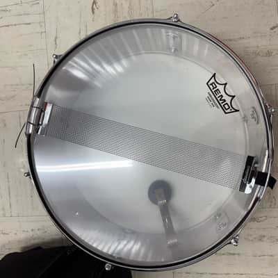 Slingerland No. 161 Deluxe Student Model 5.5x14" 6-Lug Snare Drum with Stick-Saver Hoops 1963 - 1976 - Silver Sparkle image 2