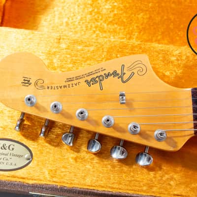 2008 Fender American Vintage ’62 AVRI Jazzmaster 3-Tone Sunburst Nitro w/ OHSC image 3