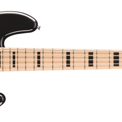 Squier 0378753565 Affinity Series Active Jazz Bass V - Black image 1