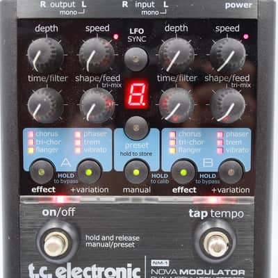 TC Electronic Nova Modulator NM1 NM-1 Guitar Effect Pedal 8661620 image 3