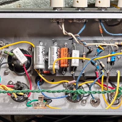 Hand Wired Clone AA764 Fender Vibro Champ Head 10/12w 5881 Single Ended Class A image 19