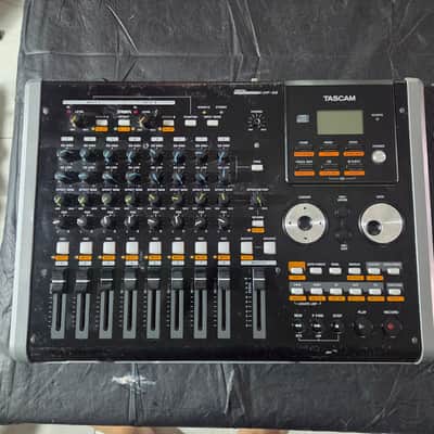 TASCAM DP-02 Digital Portastudio 8-Track Recorder 2010s - Black image 1