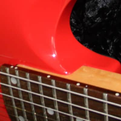 Kramer FR400S 1999 Model Ferrari Red Baretta Body Reverse Headstock Neck Striker image 13
