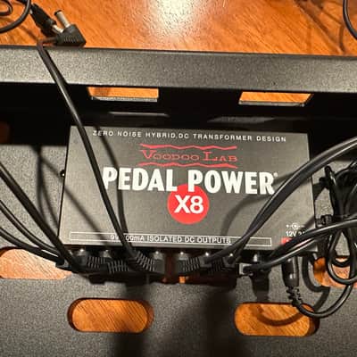 Voodoo Lab DBSX8 Dingbat Small Pedalboard with Pedal Power X8 2020 - Present - Black image 5