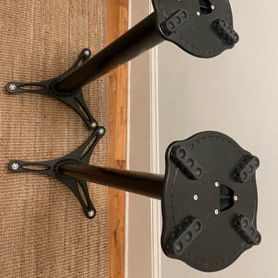 Ultimate Support MS-90/36B 36" Studio Monitor Stands (Pair) 2010s - Black image 1