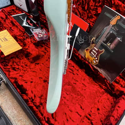 ♚SUBLIME♚FENDER Custom Shop CUSTOM Stratocaster♚TRANS SURF GREEN♚AAA ROASTED♚£5199 image 13