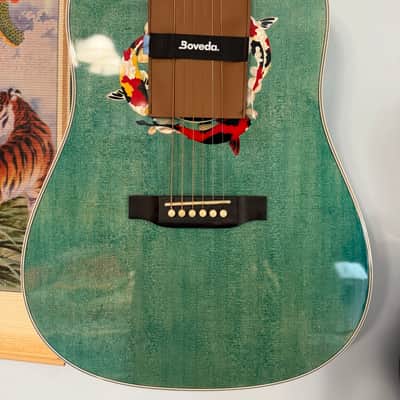 Hsienmo D Custom Koi acoustic guitar 2025 image 7