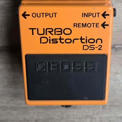 1996 Boss DS-2 Turbo Distortion Guitar Pedal image 2