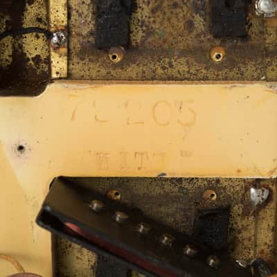 Fender Jazzmaster Solid Body Electric Guitar (1960), ser. #58205, original white Tolex hard shell case. image 22
