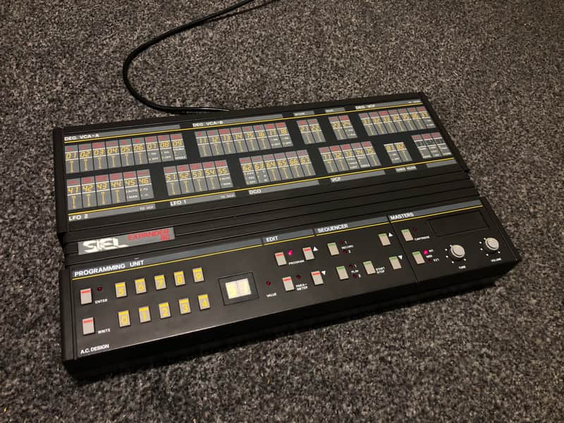 very rare Siel Expander 80 (EX-80) - Analog Polyphonic Synthesizer, Vintage, 1980s, Made In Italy image 1