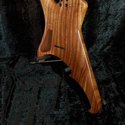TWS (TW Smith) Guitars Spitfire Baritone Buckeye Burl Warrior image 18