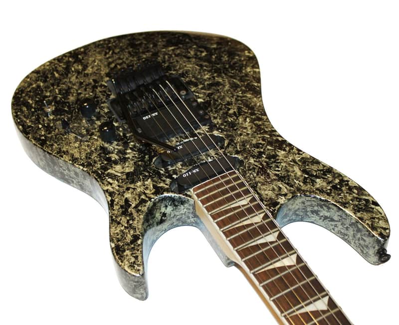 Kaman/Ovation GTX 33 Reverse Headstock SSH Dark Green Marble MIK