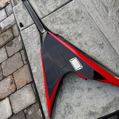 ESP E-II Arrow-7 Baby Metal 2017 - 2018 - Black with Red Bevels image 4