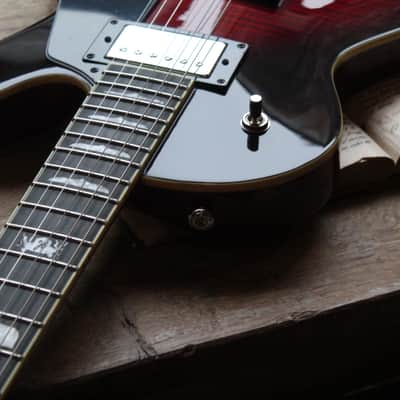 HAGSTROM Super Swede Crimson Flame, HARDCASE, 3, 80 KG image 5