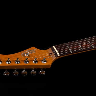 Jet JS-400 HT RD 400 Series Roasted Poplar Body 	Canadian Roasted Maple Neck 6-String Electric Guitar image 13