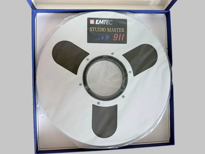EMTEC / BASF SM911 1/2" NEW audio tape on 10.5" reel for analog RTR tape machines image 1