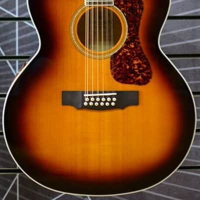 Guild Westerly F-2512E Deluxe Jumbo Antique Sunburst 12-String Electro Acoustic Guitar image 6