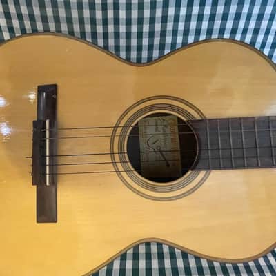 Giannini 6 9/1969 - Rosewood fingerboard (consistent with Brazilian rosewood commonly used during this era).Could be all do no know! image 6