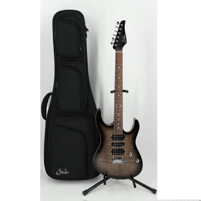 Suhr Modern Plus HSH Guitar w/ Pau Ferro Fingerboard - Trans Charcoal Burst image 11