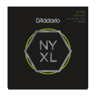D'Addario NYXL 11-56 Carbon Steel Alloy - Electric Guitar Strings image 1