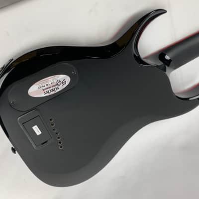 Schecter Sunset-7 Red Dawn 7-String Guitar Gloss Black B-STOCK image 14