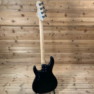 ESP LTD AP-204 4-String Electric Bass Guitar - Black Satin image 5