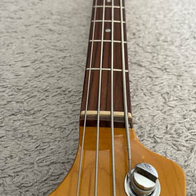 Fender Modern Player Dimension Bass 2014 MIC Candy Apple Red 4-String Guitar image 9