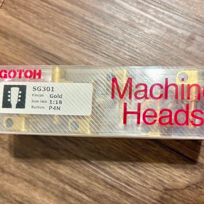 Gotoh Tuners SG301-P4N - Gold - 3 per side image 2