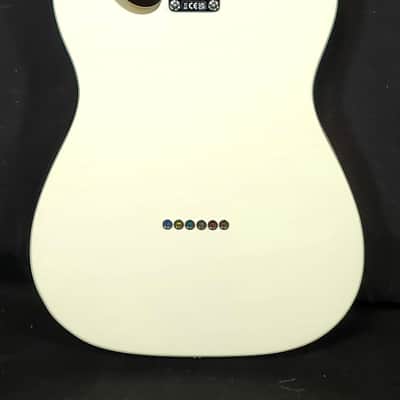 Fender Standard Telecaster Electric Guitar Laurel Fingerboard, White Pickguard, Olympic White image 10