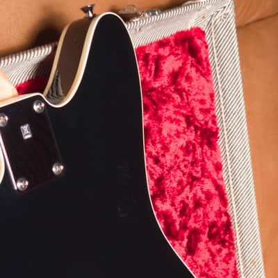 Fender FSR Thinline Jaguar 50th Anniversary 2012 Gloss Black MIJ w/ G&G Tweed Case image 18