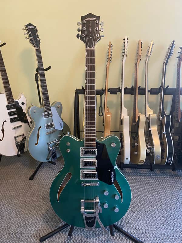 Gretsch G5622T-CB Electromatic Center-Block Double Cutaway 3-Pickup 2015 - 2016 - Georgia Green image 1