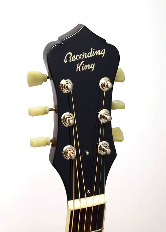 Recording King RJJ-116-NA Solid Top Jumbo Acoustic Guitar | Reverb